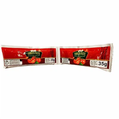 Sachet de concentré de tomates