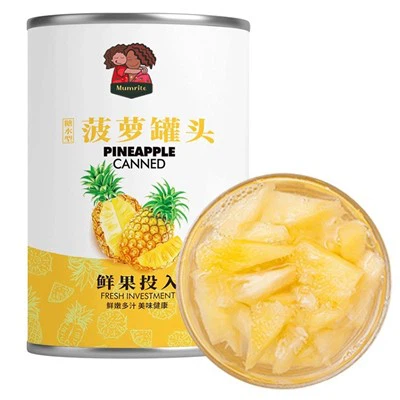 Ananas en tranches en conserve